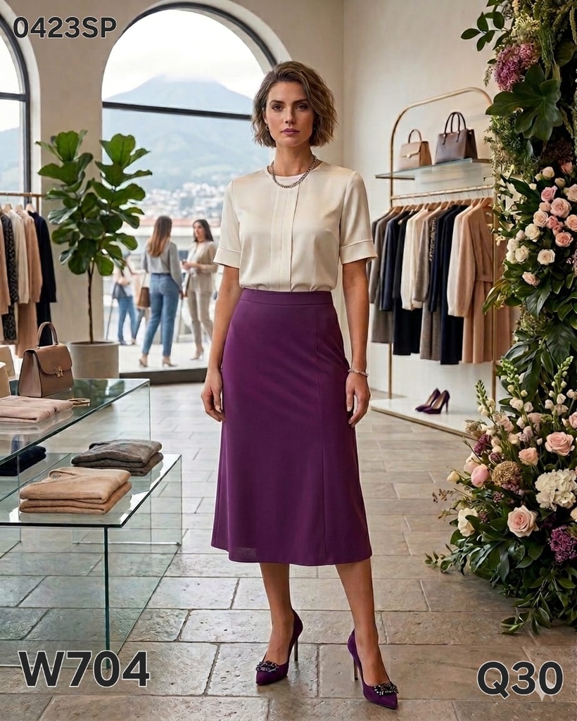 Falda W704 LISO