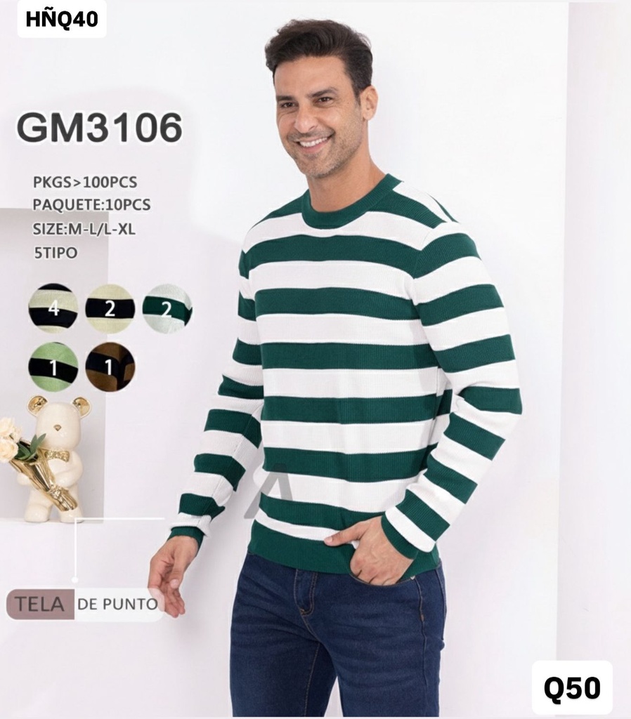 Playera GM3106