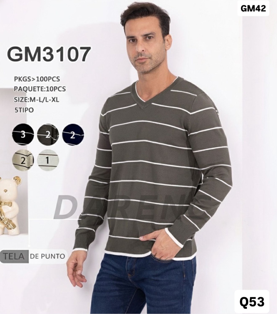 Playera GM3107
