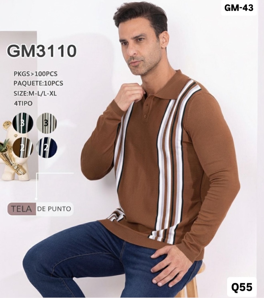 Playera GM3110