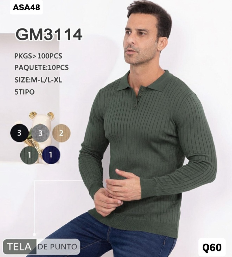 Playera GM3114