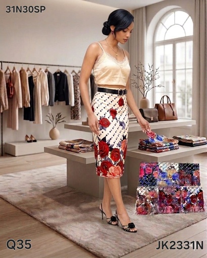 [JK2331N] Falda JK2331N