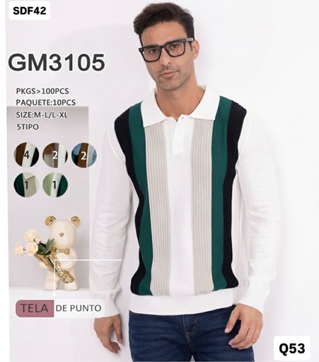 [GM3105] Playera GM3105