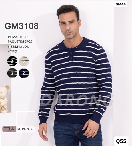 [GM3108] Playera GM3108
