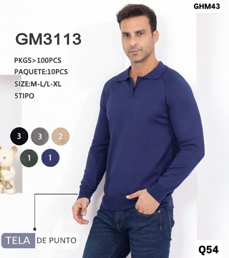 [GM3113] Playera GM3113