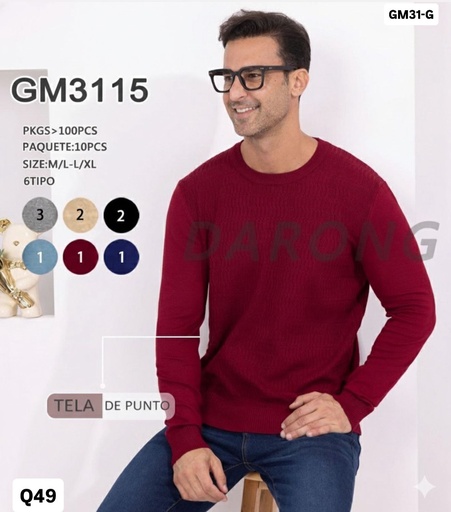 [GM3115] Playera GM3115