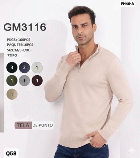 [GM3116] Playera GM3116
