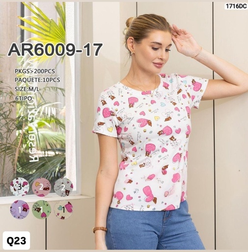 [AR6009-17] Blusa AR6009-17