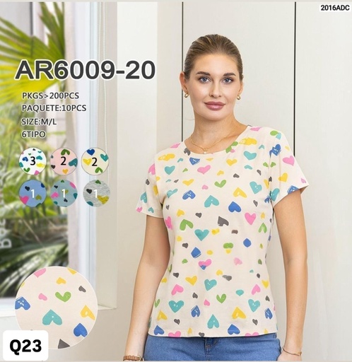 [AR6009-20] Blusa AR6009-20