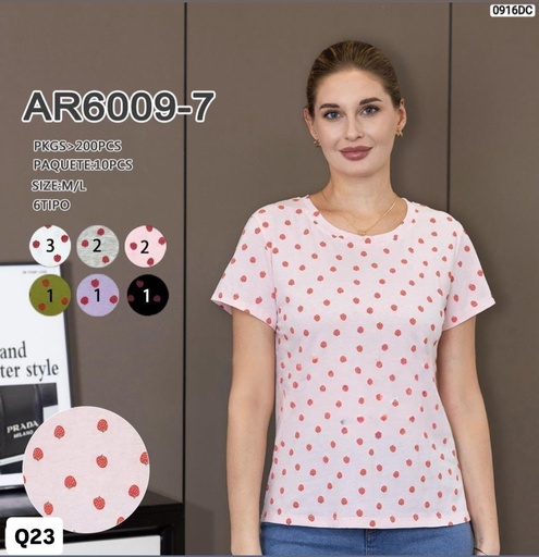 [AR6009-7] Blusa AR6009-7