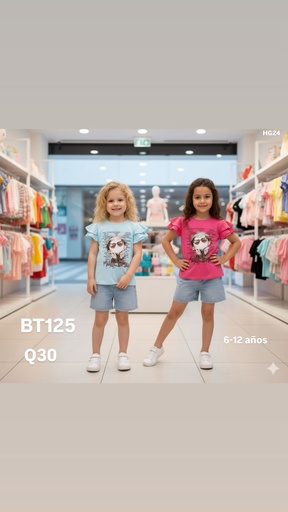 [BT125] Blusa BT125